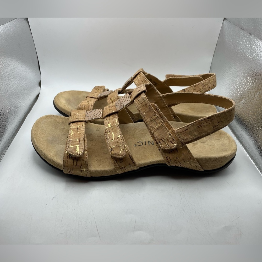 Vionic Amber cork Strappy women’s Sandals size 10